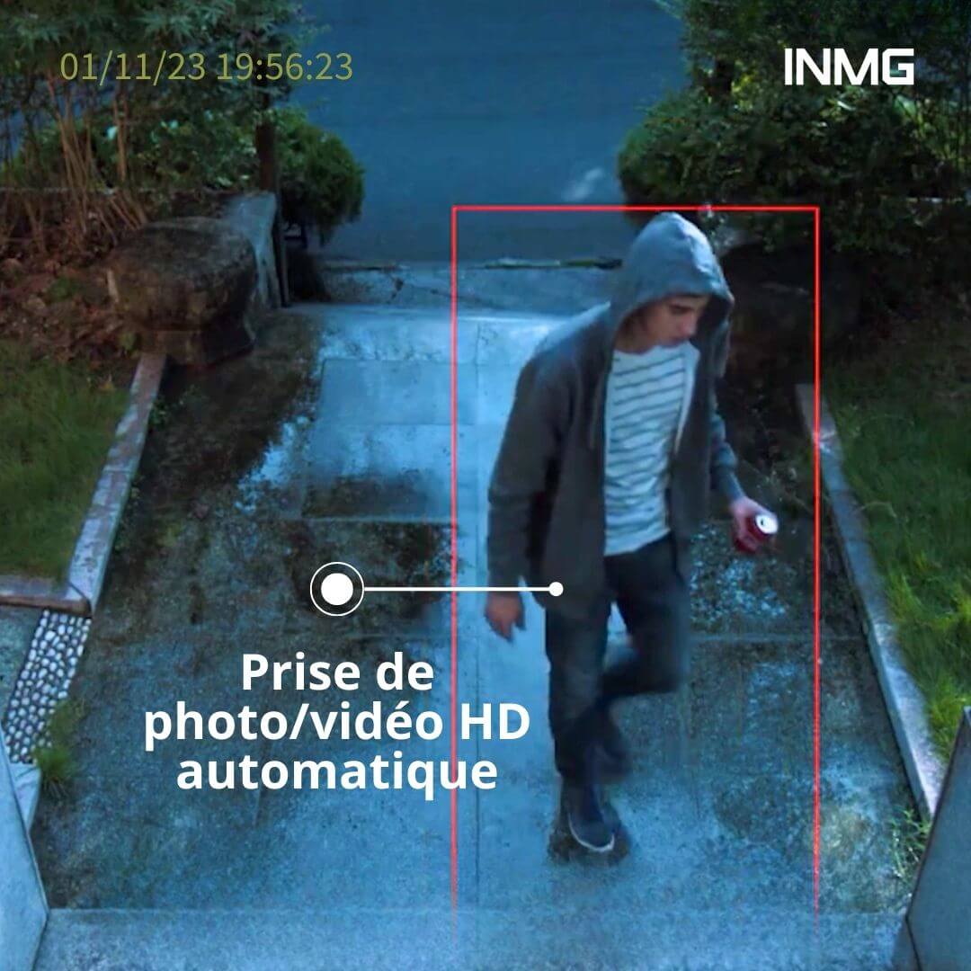 Surveillez votre maison 24h/24 avec l’InoCam Solar Dome™