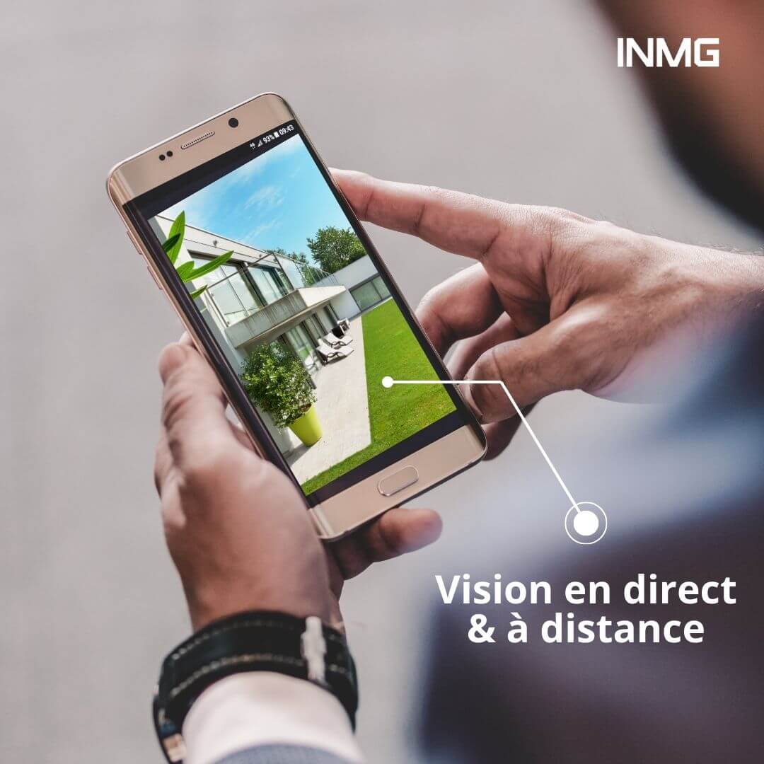 Surveillez votre maison 24h/24 avec l’InoCam Solar Dome™
