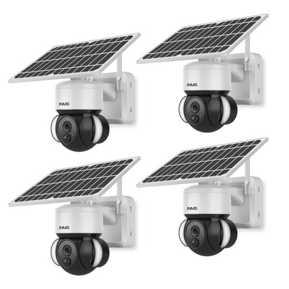 Surveillez votre maison 24h/24 avec l’InoCam Solar Dome™